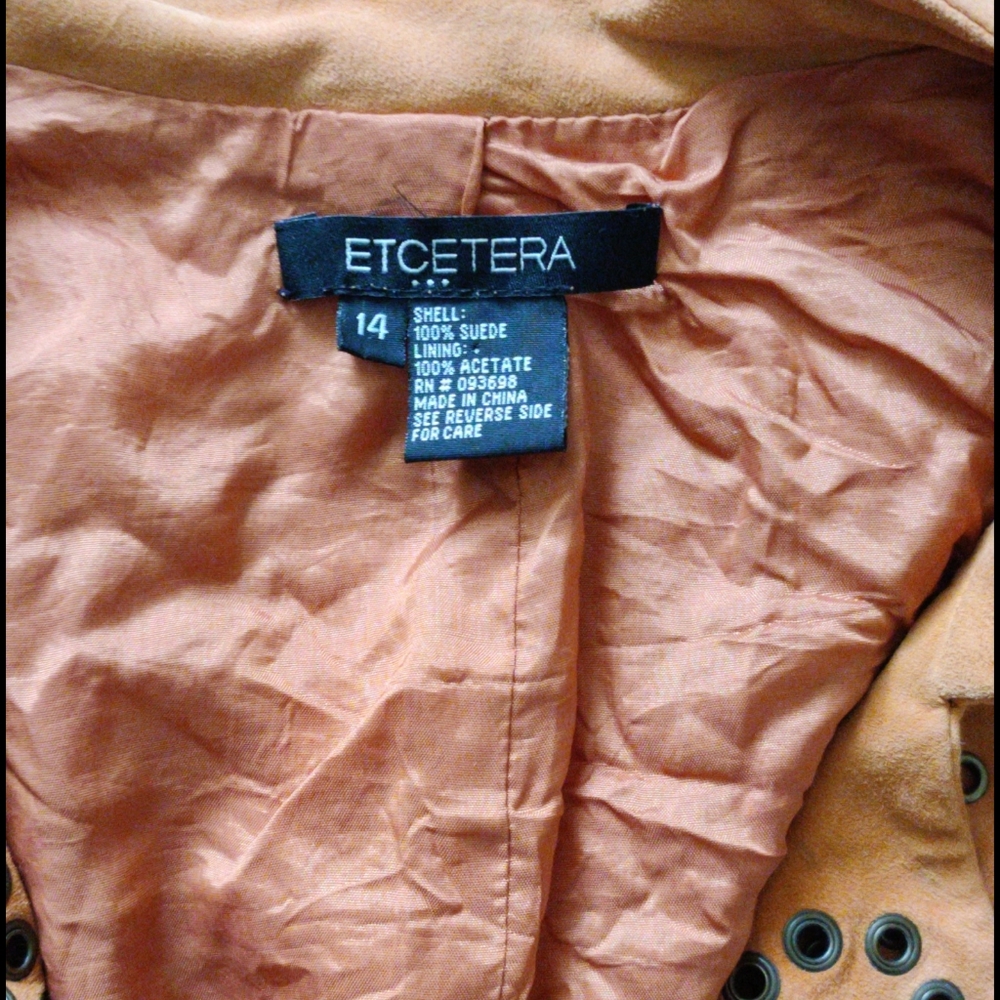 Suede Studded Jacket - Picture 8 of 8
